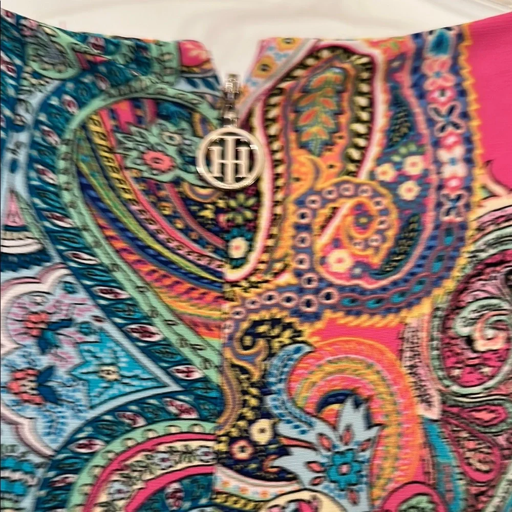 Paisley Print Women's Dress - Picture 7 of 10